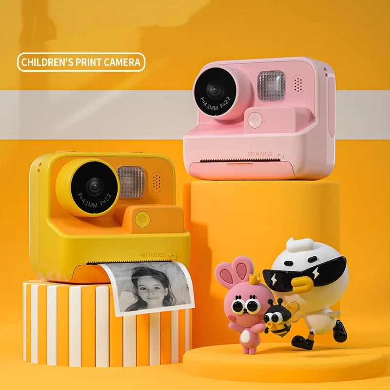 HD1080p video photo printing digital camera high-definition SLR dual mirror real-time high-definition printing digital camera ph