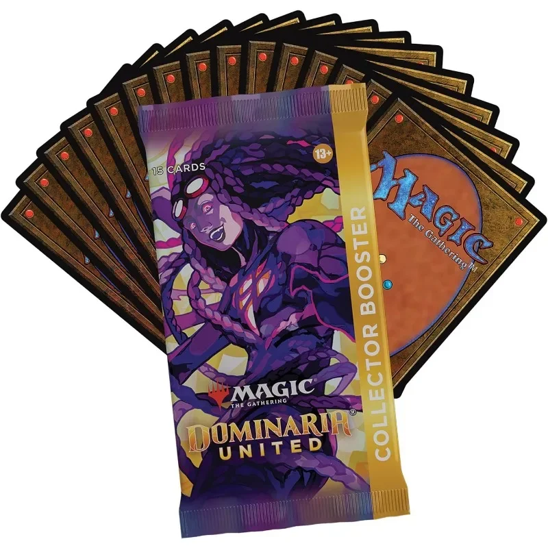 Original Magic The Gathering Dominaria United Card English Collector Booster Box Collection Trading Cards Children Gifts