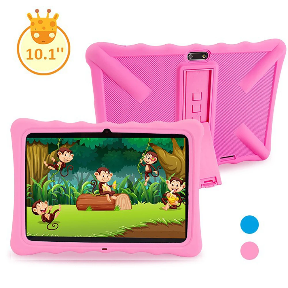 10inch Kids Tablet Android 10 Wifi Quad Core 2GB Ram 32GB Rom 5000mah With Protective Case Learning Intelligent Tutoring Tablet