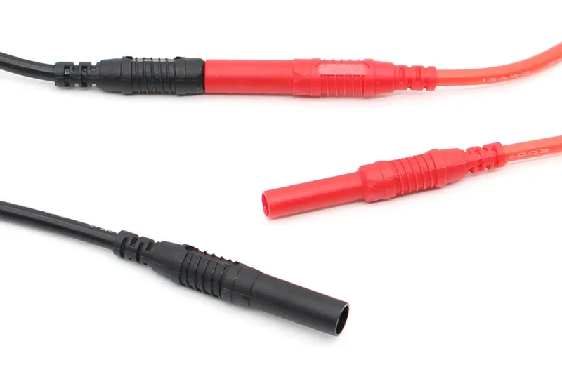 TL652 High Quality 13AWG flexible silicone extension test leads 4mm male Banana Plug to Female socket