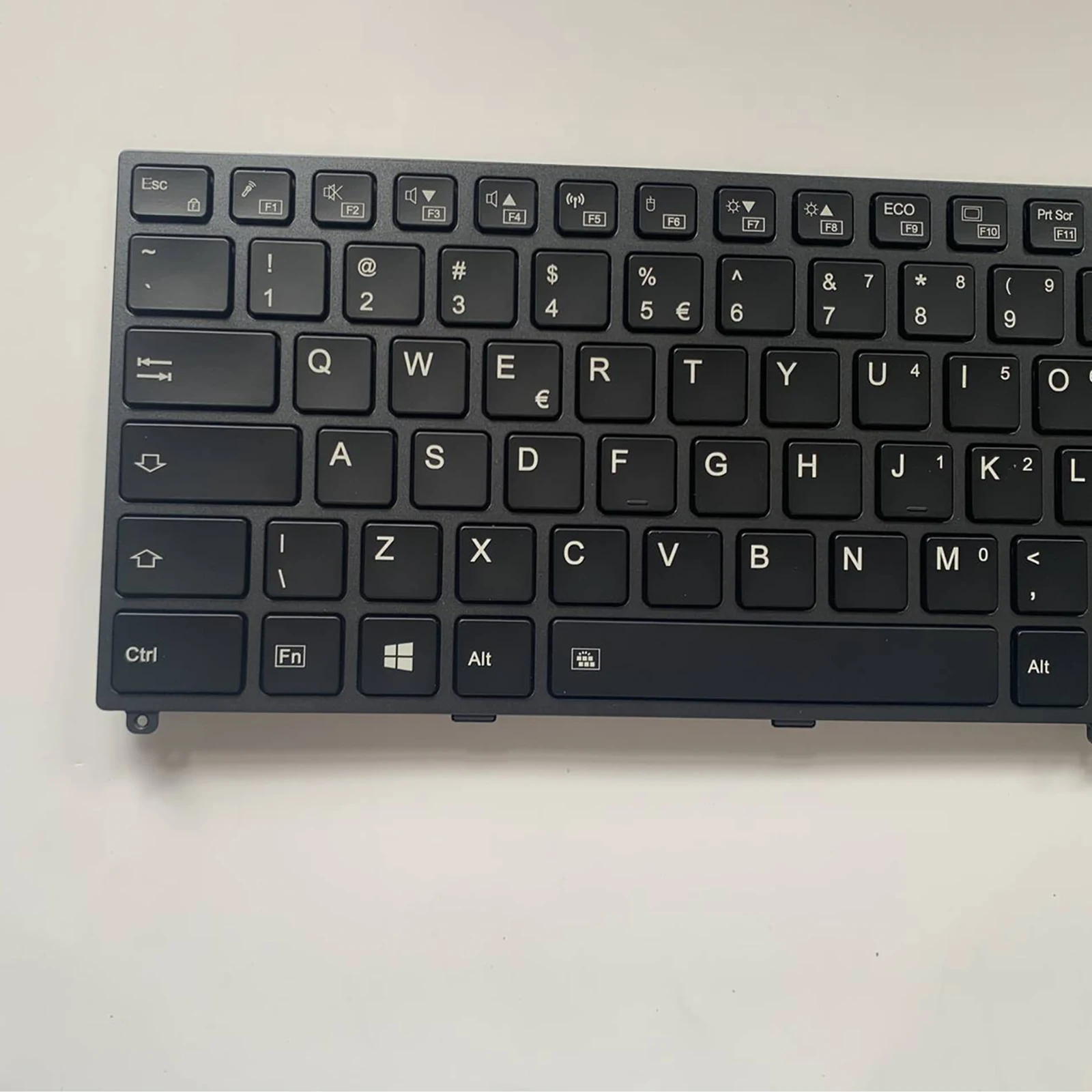 Laptop Keyboard US UI Layout for Fujitsu Siemens Lifebook E5410 E5411 U7410 E448 Backlight Belt Frame
