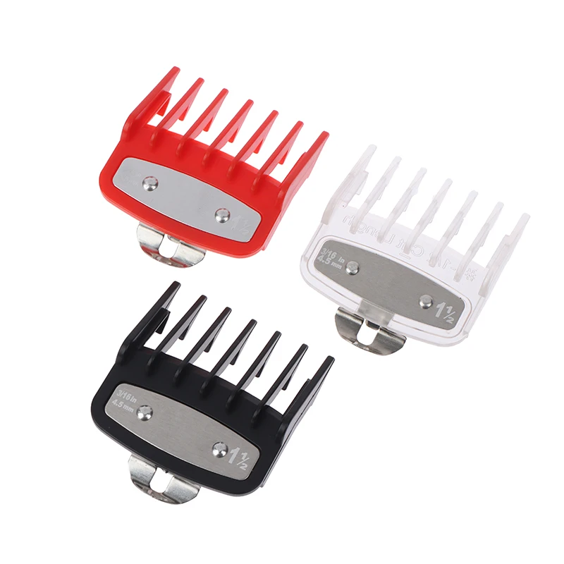 2pcs Hair Clipper Guide Comb Cutting Limit Combs Standard Guards Attach Parts Electric Clippers Accessories