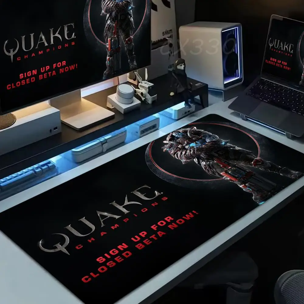 

Gamer Quake 4 Mouse Pad Large Computer Mousepad Office 1000x500mm XXL Pc Gamer Non-slip Rubber Keyboard Deskmat