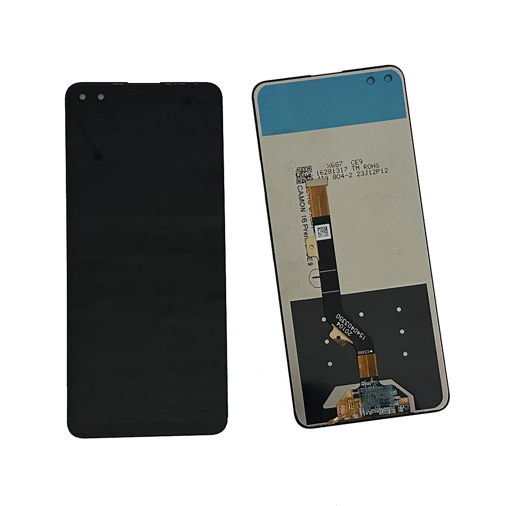 6.85 "przetestowany wyświetlacz lcd do Infinix Zero 8x687 z wyświetlaczem LCD z ekranem dotykowym do infinix Zero 8i X687B wymiana montaż LCD