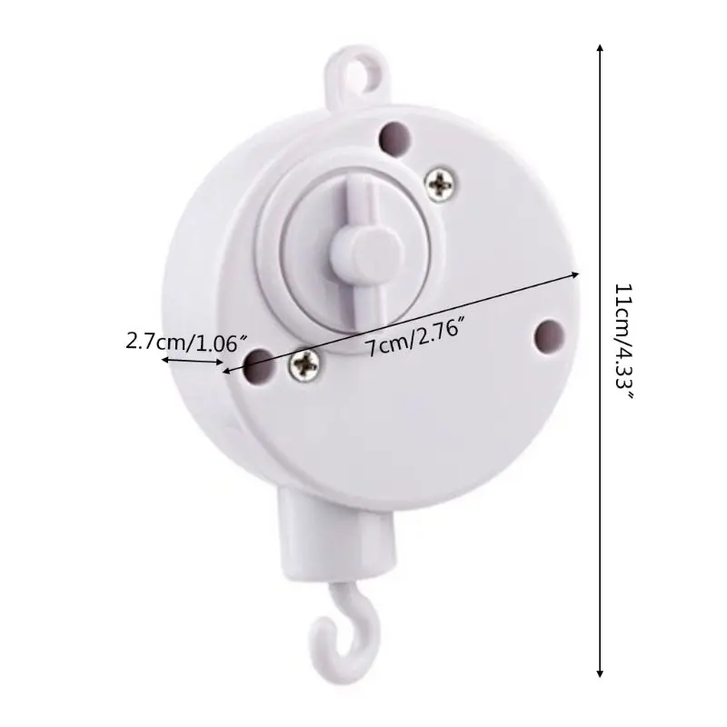 Mechanical Version Wind-up Wind-up Clockwork Move Mechanical Music Box Musical Movement Baby Musical Crib Mobiles Toys