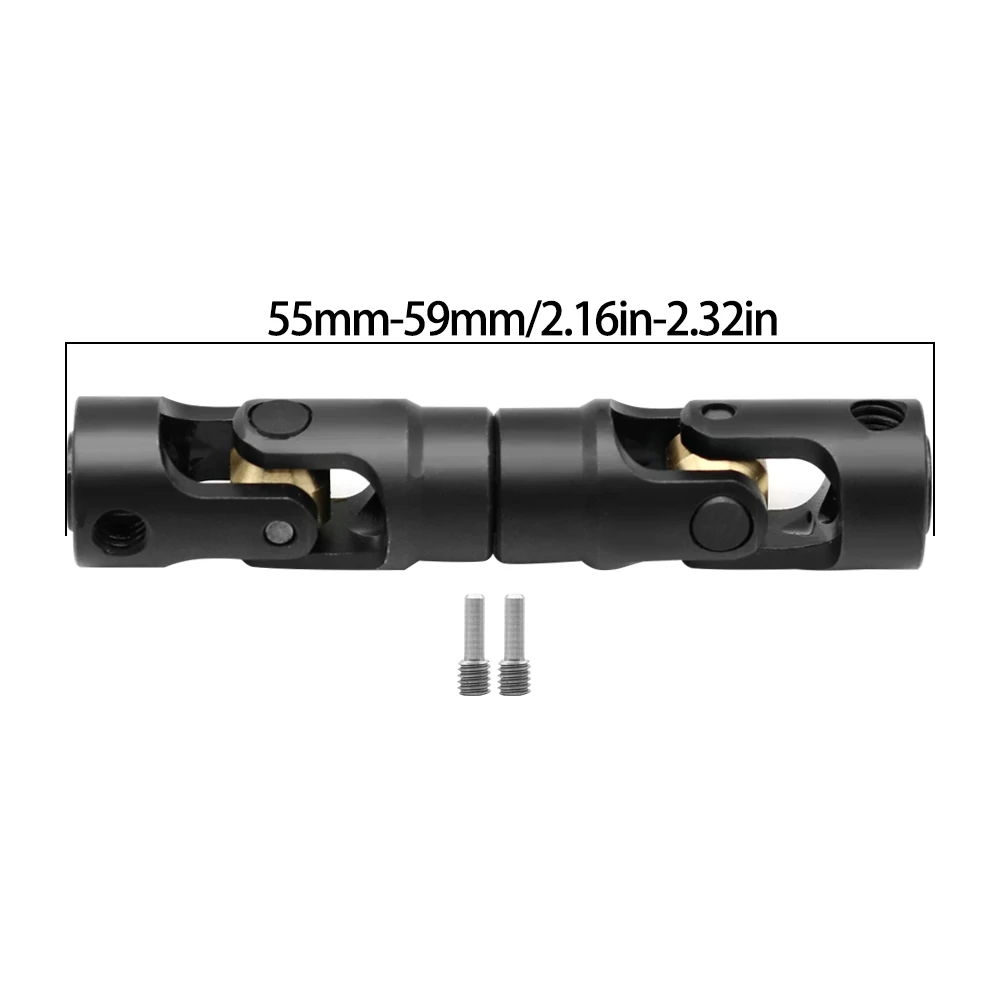 MYHRC Hochleistungs-Antriebswelle aus Stahl für 1/10 RC Car Crawler Axial SCX10 90046 AXI03007 Wraith Capra TRX4 TRX6 Redcat Gen8