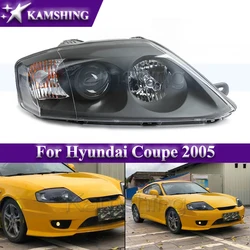 Kamshing Front Bumper Headlight For Hyundai Coupe 2005 Head Light Headlamp Head Lamp (just fits for left hand)