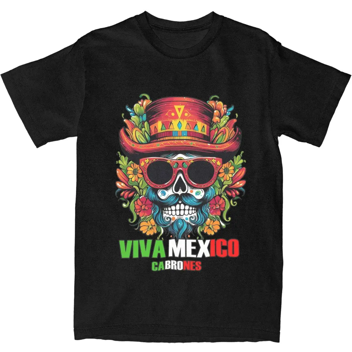 Oversized T Shirt Viva Mexico 100 Cotton T Shirts Patriotic Celebration Tee Shirt for Men Summer Y2K Casual Short Sleeve Tops