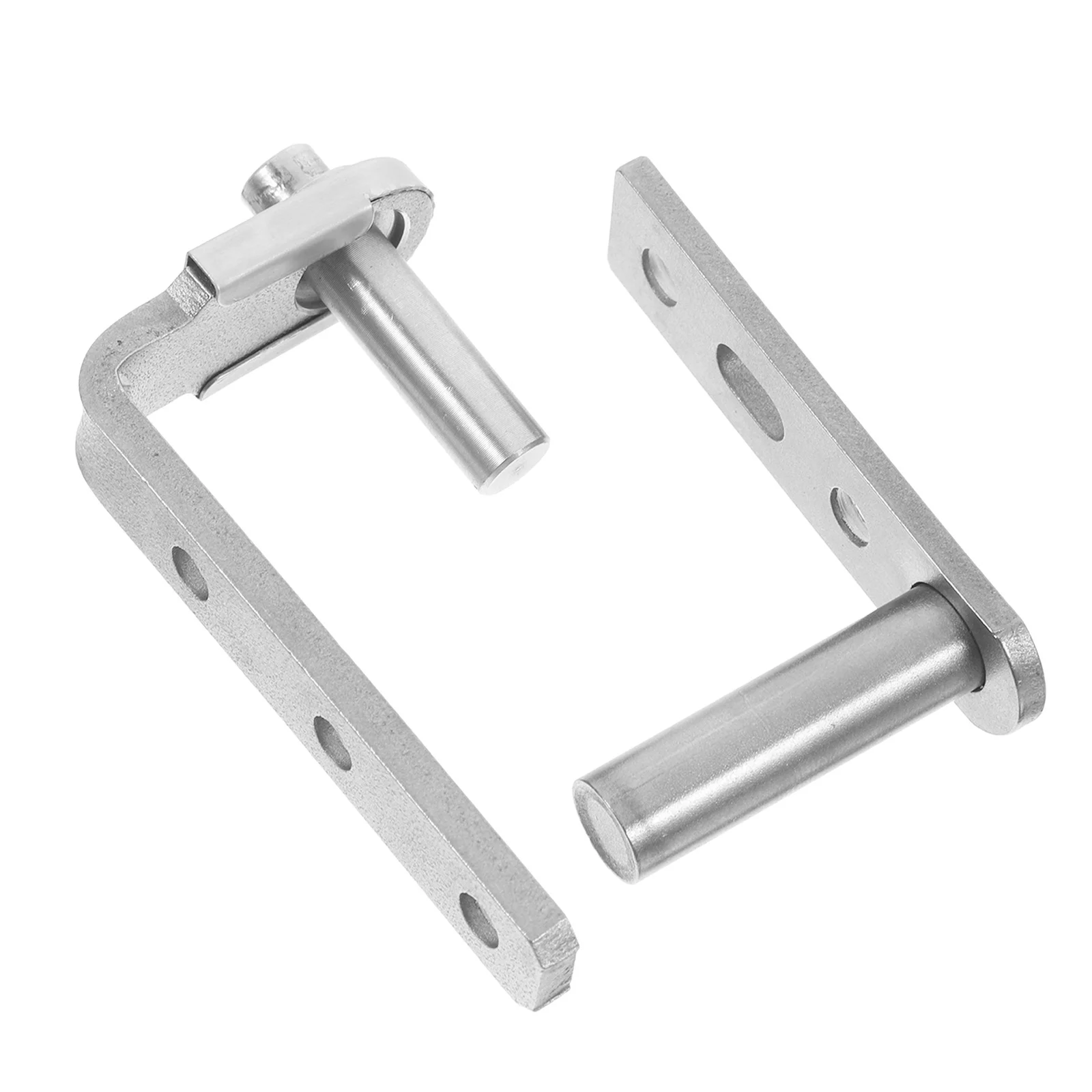 

1Pair Double Swinging Door Hinges Stainless Steel Self Closing for Bar Counter Louvered Shutter Doors Cabinet Hinge