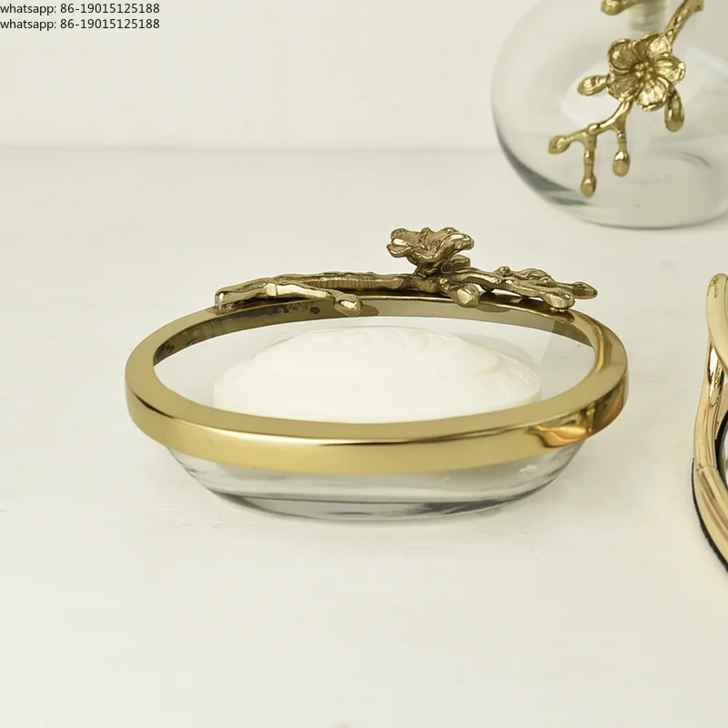 Set Perlengkapan Kamar Mandi G - Glass Soap Dish ulasan dan harga
