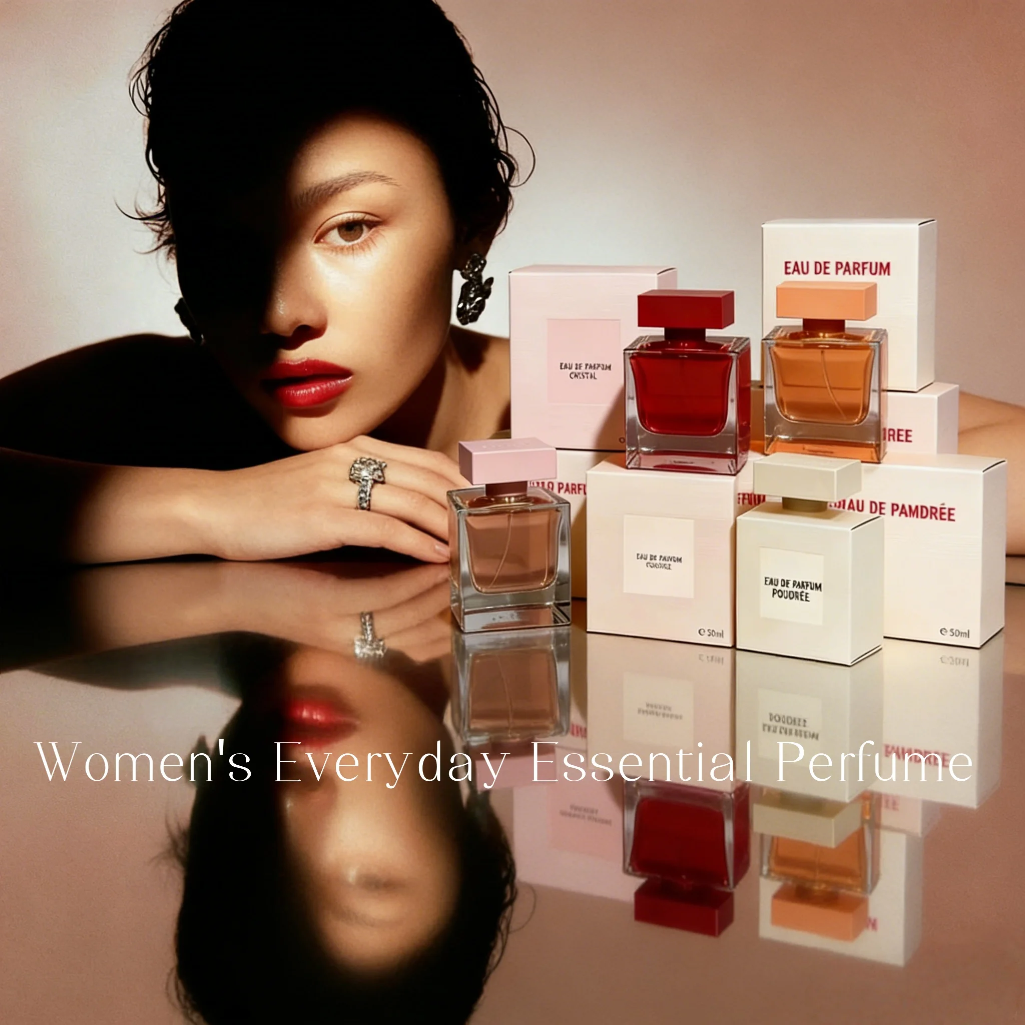 

Gift Set Women's Perfume, Long-Lasting Woody Floral Eau De Parfum