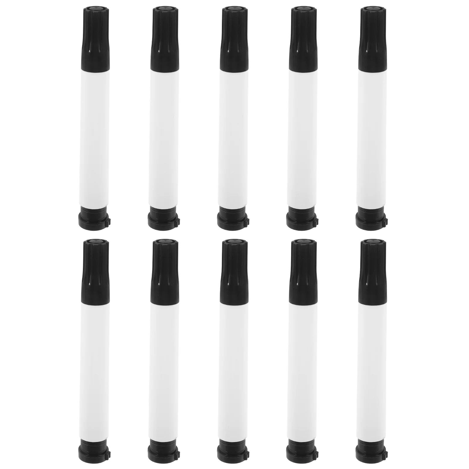 10 Pcs Marker Accessories Reusable Paint Makers Rod Pen Replacement Empty Graffiti Shells Plastic Pens Refillable Tube Office