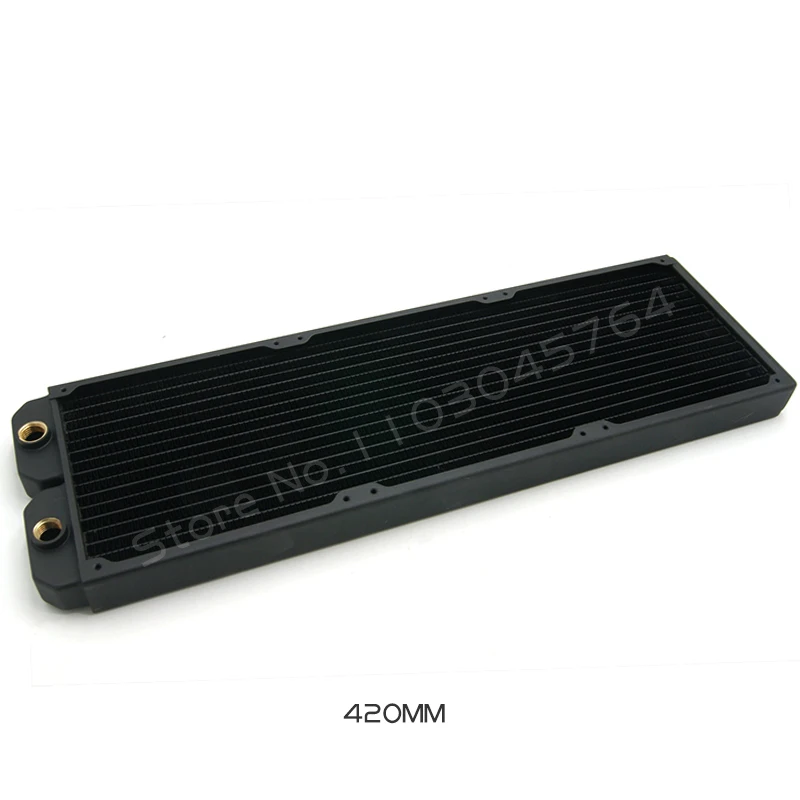 PC 水冷ラジエーター銅 140 ミリメートル 280 ミリメートル 420