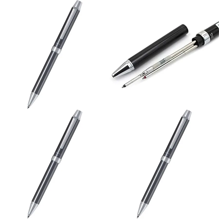 

Механический карандаш Pilot Ballpoint Multi Pen 0,5 мм с серым корпусом для точного письма и плавного черчения в офисной школе и