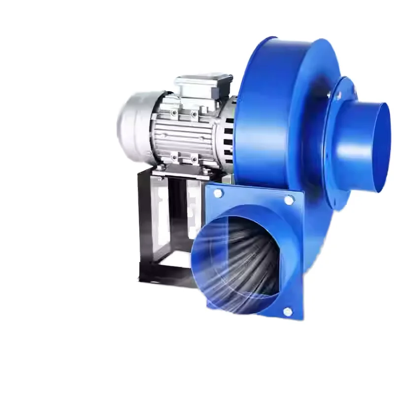 High Efficiency AC Industrial Centrifugal Blower Low Noise Induced Draft Fan for High Temperature Resistant Boiler ODM Supported