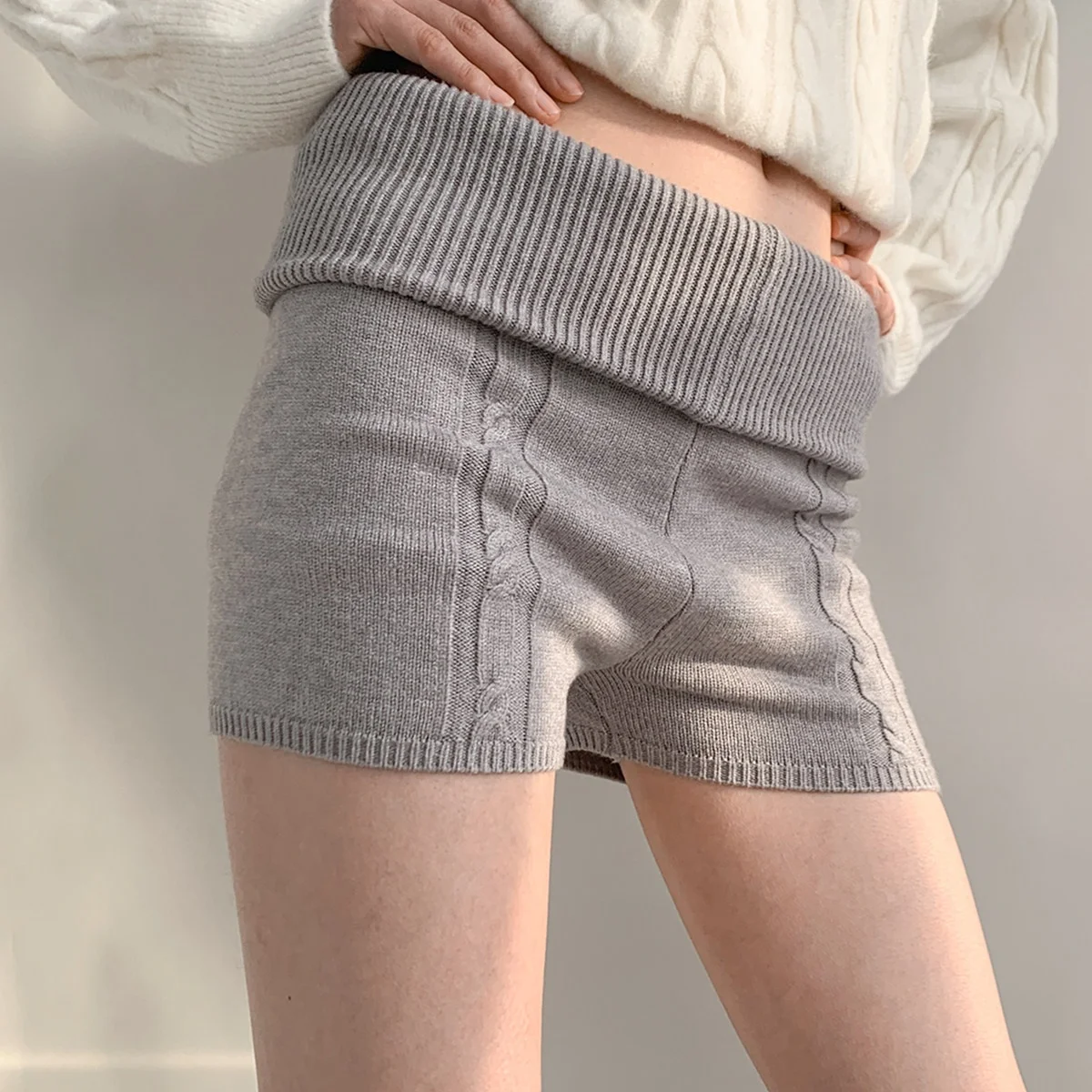 Harajuku Y2K Maglia stile americano ragazza piccante divisa pantaloni attillati Pantaloncini Mini pantaloncini casual invernali slim sexy Pantaloni streetwear