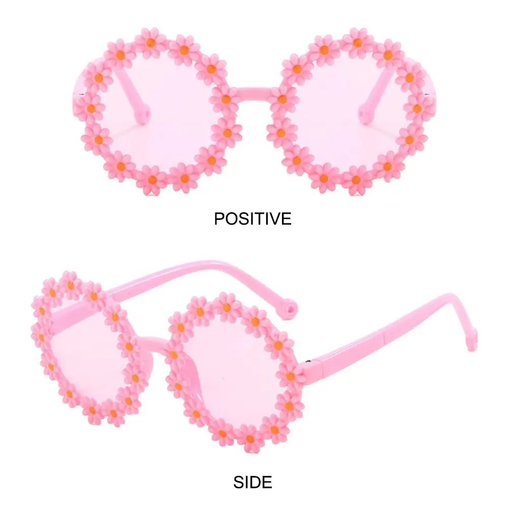 Gafas de sol con diseño de flores para niño y niña, lentes con protección UV 400, con diseño divertido del océano