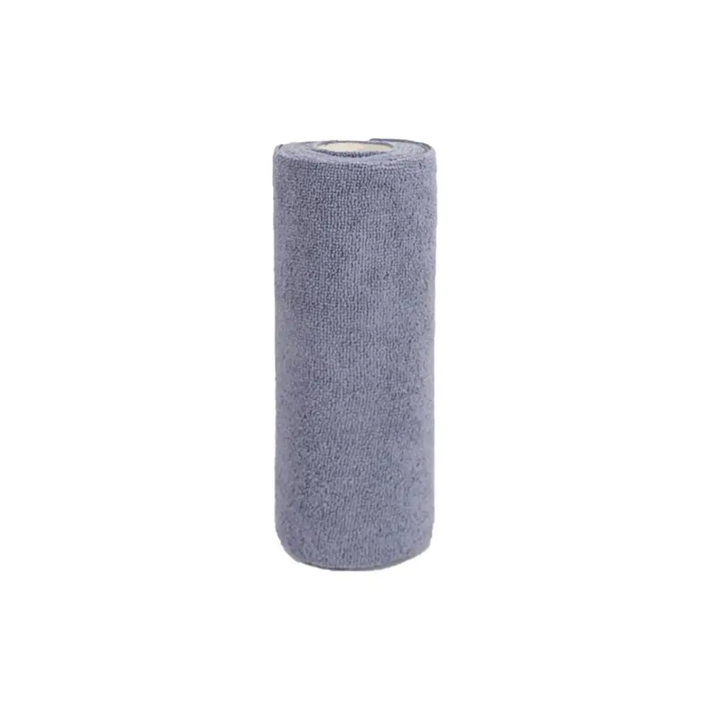 1 Roll Of 20 Sheets Reusable Cleaning Wipe Household Microfiber Towel Towel Replacement Rags Rolls Dish Cloth Paper Kitchen P0u7