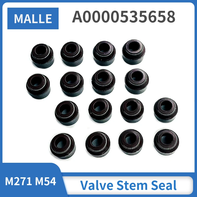 Engine Valve Stem Oil Seals For Mercedes Benz A209 C218 W203 W204 S204 S205 C204 C205 M271 M272 M54 A0000535658 Car Accessories