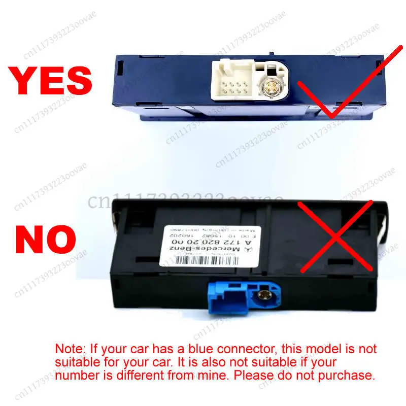 A1728202100 USB Socket Connector for Mercedes-Benz GLE CLA CLS Auto Interface Port A172 820 2100