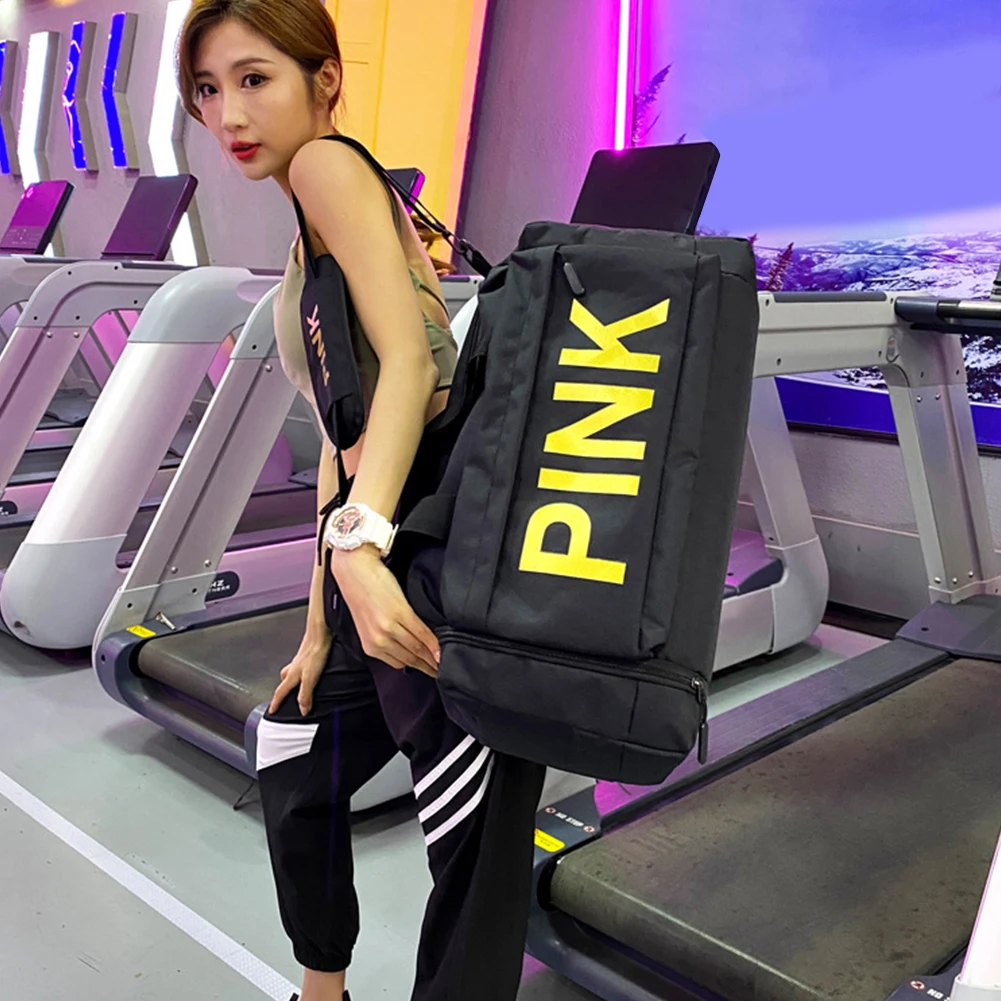 Gym Bag with Shoes Compartment Travel Duffle Bag Overnight Bag Carry On Weekender Bag for Women and Men