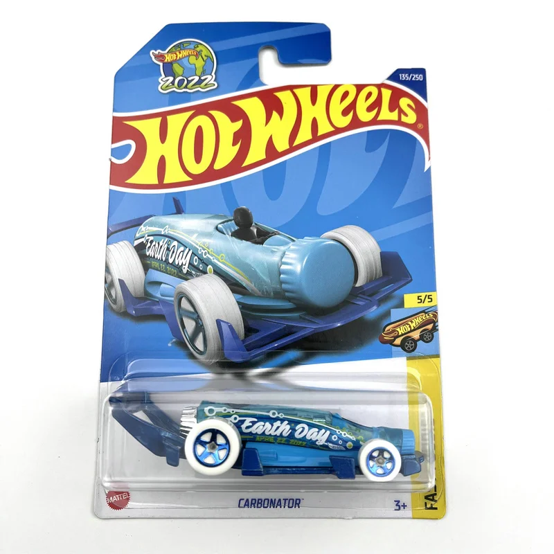 2022-135 Hot Wheels Cars CARBONATOR 1/64 Metal Die-cast Model Collection Toy Vehicles