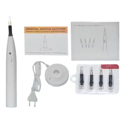 4 Tips Tooth And Gum Cutter Gutta Percha CuttingS Wireless ChargingS Socket Heatings System Dentists Tools Equipment