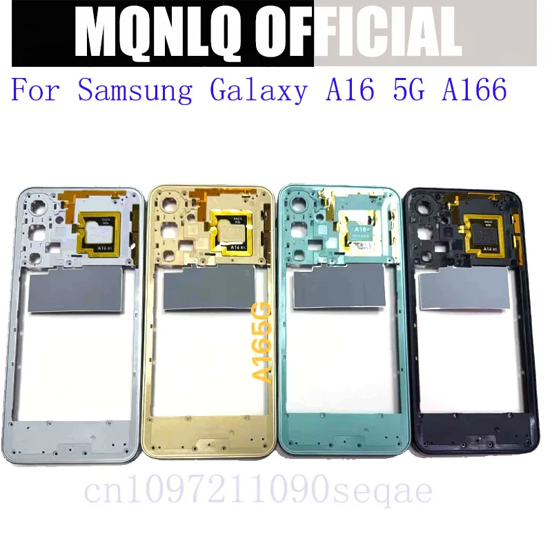 Tylna Klapka Baterii Obudowa Pokrywa do Samsung A16 5G A166B z Ramką Środkową i Osłoną Obiektywu Aparatu Części Zamienne do Naprawy — zdjęcie produktu 2
