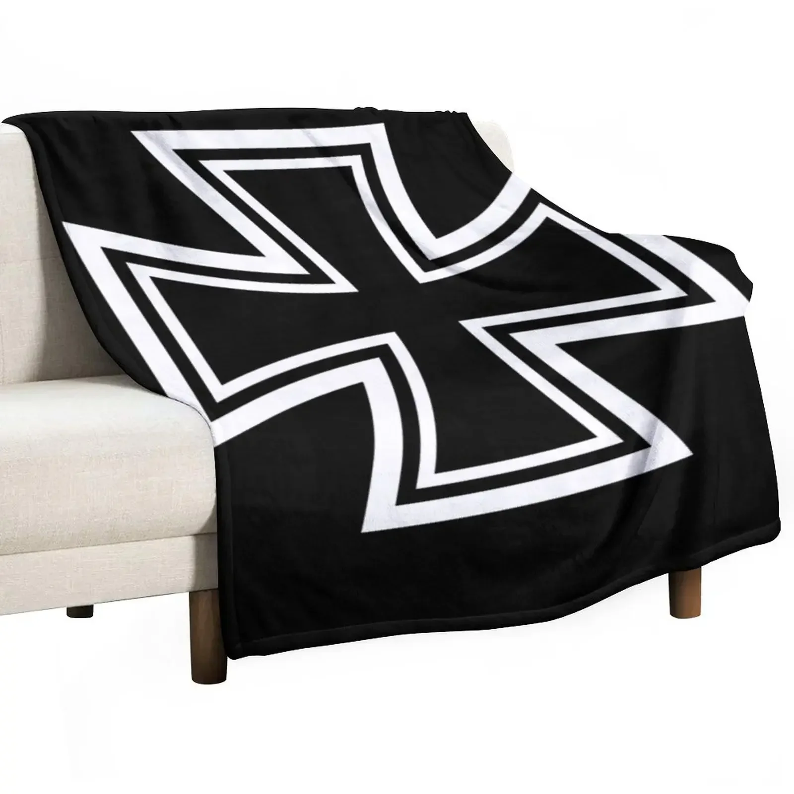 

Iron Cross Throw Blanket halloween Hairy Blankets