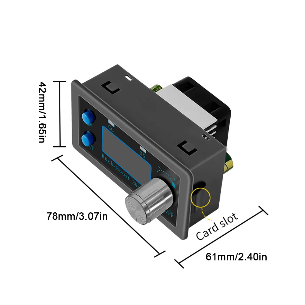 ZK-5KX modulo di alimentazione regolato regolabile 80W alimentatore da laboratorio regolato regolabile Display LCD per apparecchiature elettroniche