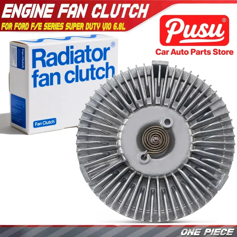 

PUSU Cooling Fan Clutch for Ford F-250 1999-2010 Super Duty F-150 Excursion 6.8L 7C3Z8A616B, 5C3Z8A616BA, 2836, 922836