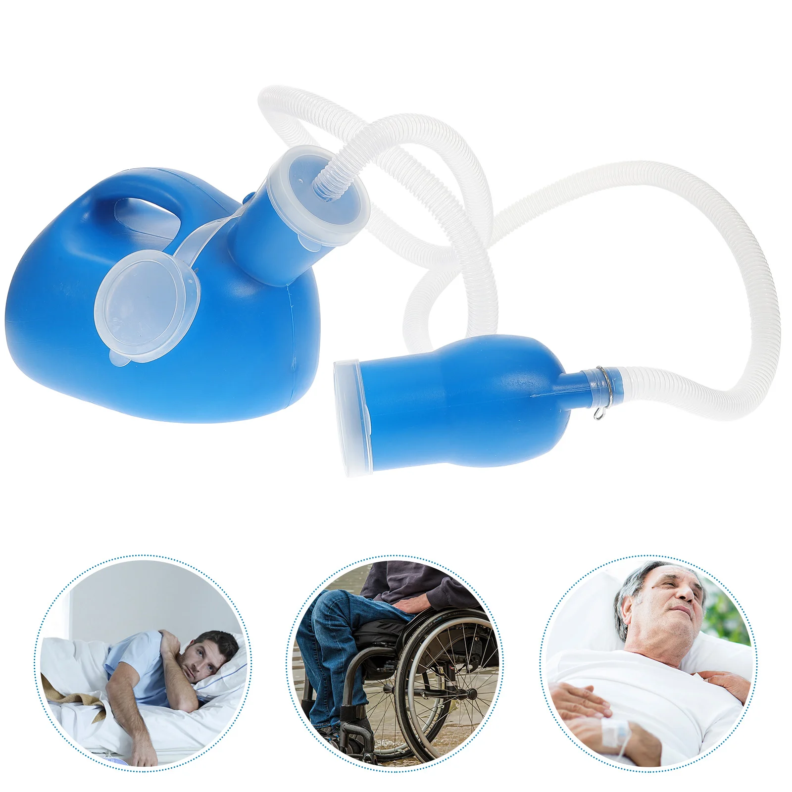 

Bedridden Urinal The Elderly Travel Container Travel Potty Urine Bucket Men Urinal Portable Abs Portable Urinal Potty Men Women