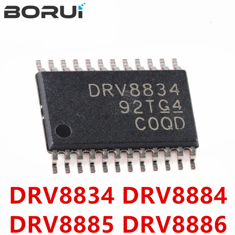 1PCS New Original DRV8834PWPR DRV8834 DRV8884PWPR DRV8884 DRV8885PWPR DRV8885 DRV10983PWPR DRV10983 DRV8886ATPWPR TSSOP24