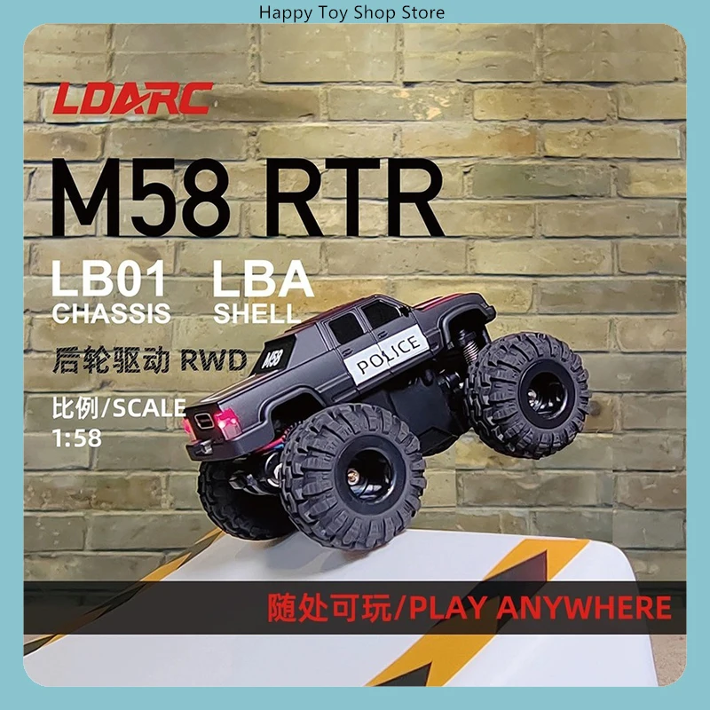 

LDARC Landian M58 1/58 мини-автомобиль настольный автомобиль с дистанционным управлением CT01 пульт дистанционного управления подарок на день рождения для детей или друзей
