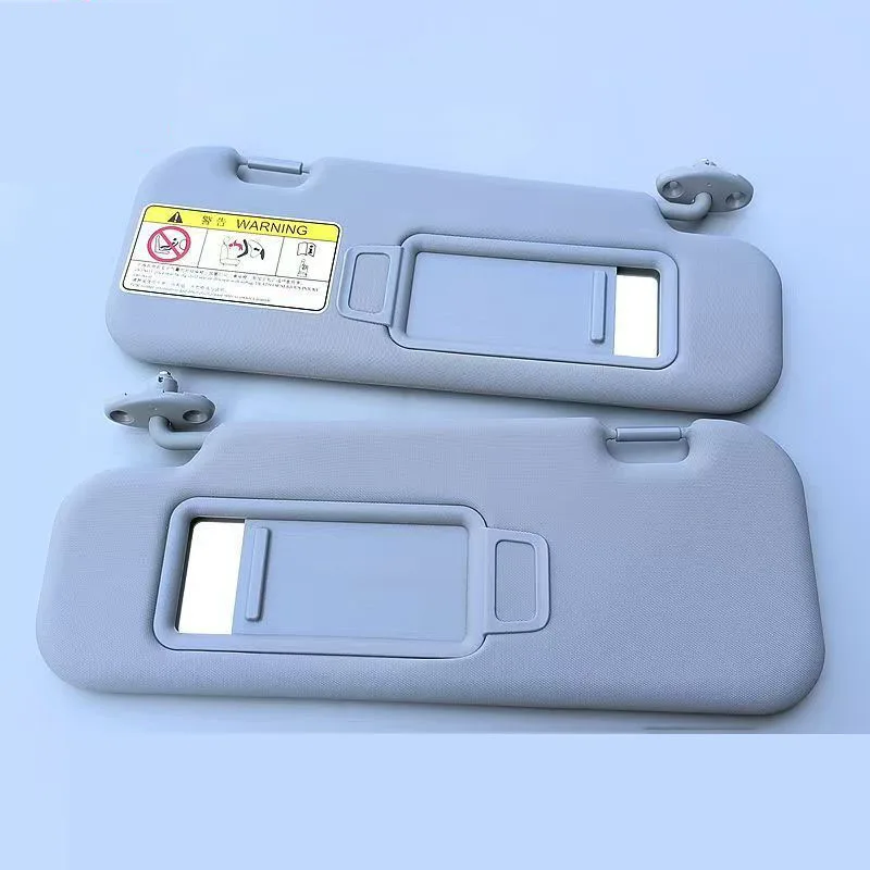 Pare-soleil intérieur de voiture avec lumière de courtoisie, gris/noir, compatible avec Chery Tiggo 7/8/4Pro/7Plus T15 (1 pièce)