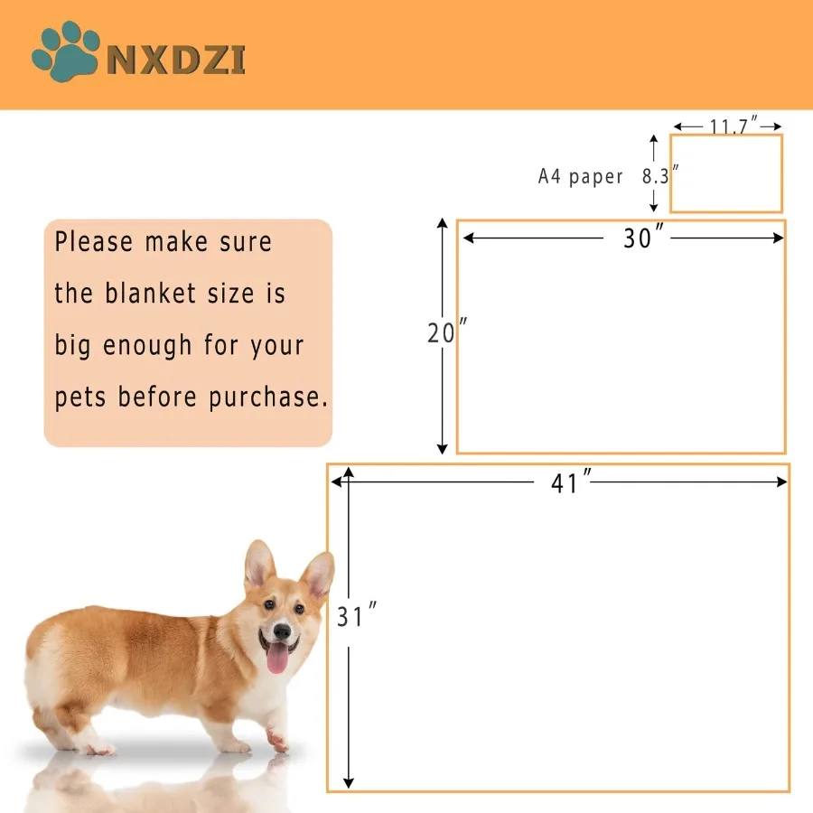 Washable Dog Blankets for Medium to Large Dogs 3 Pack Fuzzy Soft Pet Throw Cover for Kennel Crate Bed 41 x 31 Ideal for Indoor