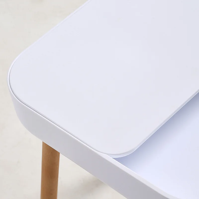 IHOME Square Coffee Table Simple Net Red Ins Personality Bedroom Tea Table Creative Living Room Side Table Outdoor Balcony Table