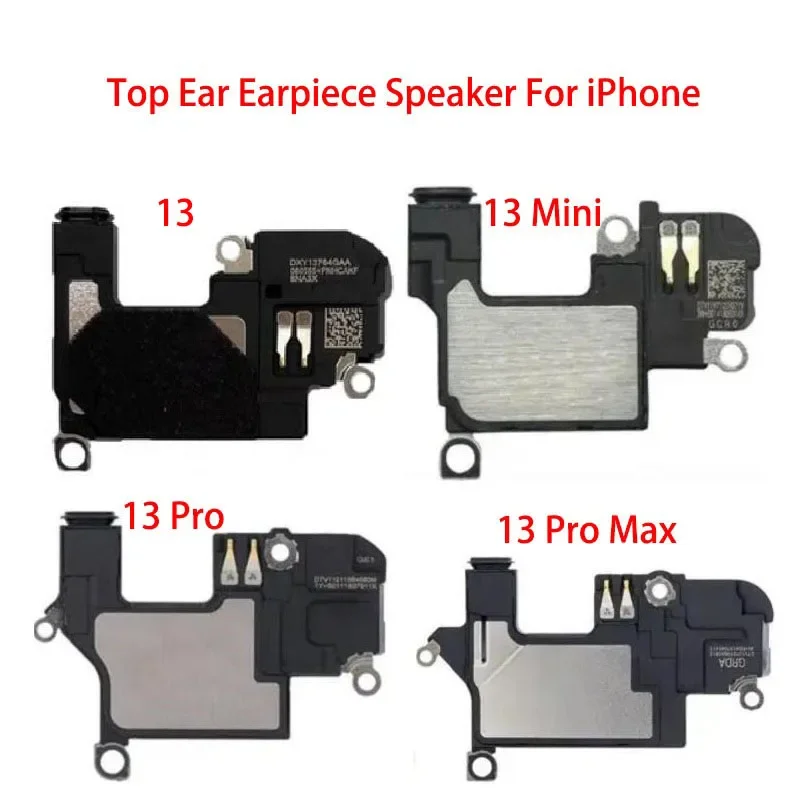 Front earpiece for iPhone 13 mini pro Max earphone ear speaker replacement receiver parts