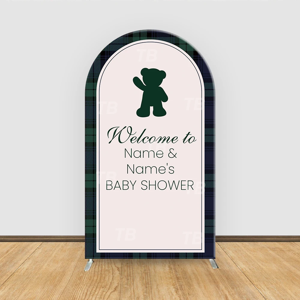 Teddy Bear Plaid Theme Arch Ba - Christmas Throw Blanket recensie en prijs