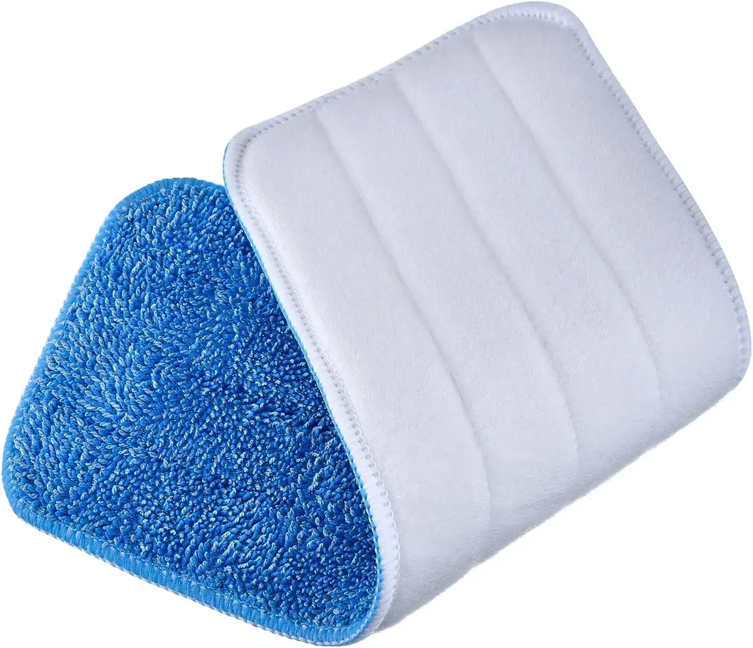 2pcs Microfiber Commercial Mop Refill Pads Fit for Wet or Dry for Floor Cleaning in Kitchen/Bathroom/Hallway/School