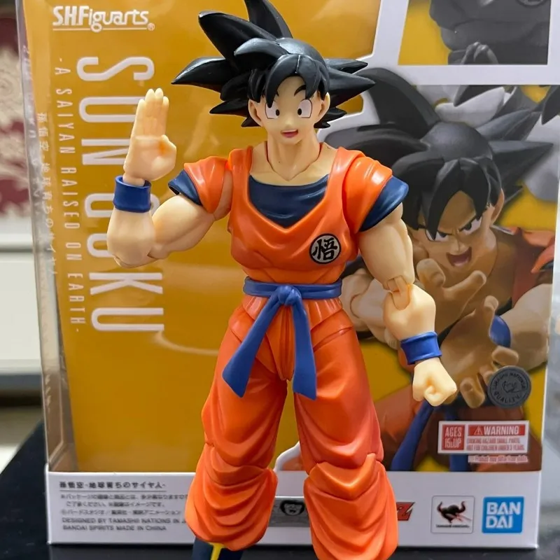 

New Original Bandai Shfiguarts Dragon Ball Z Figure Super Hero Sun Goku Black Hair Saiyan2.0 Action Figurines Models Toy Gifts