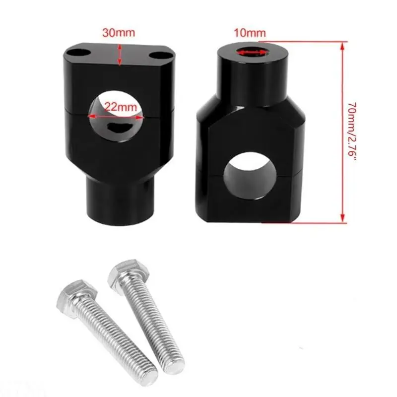 G7NA 7/8 Zoll 22 mm 1 Zoll 25 mm Motorrad-Lenkererhöhung, Universal-Lenkerklemme, stabile, langlebige Lenkererhöhung – Detail 8