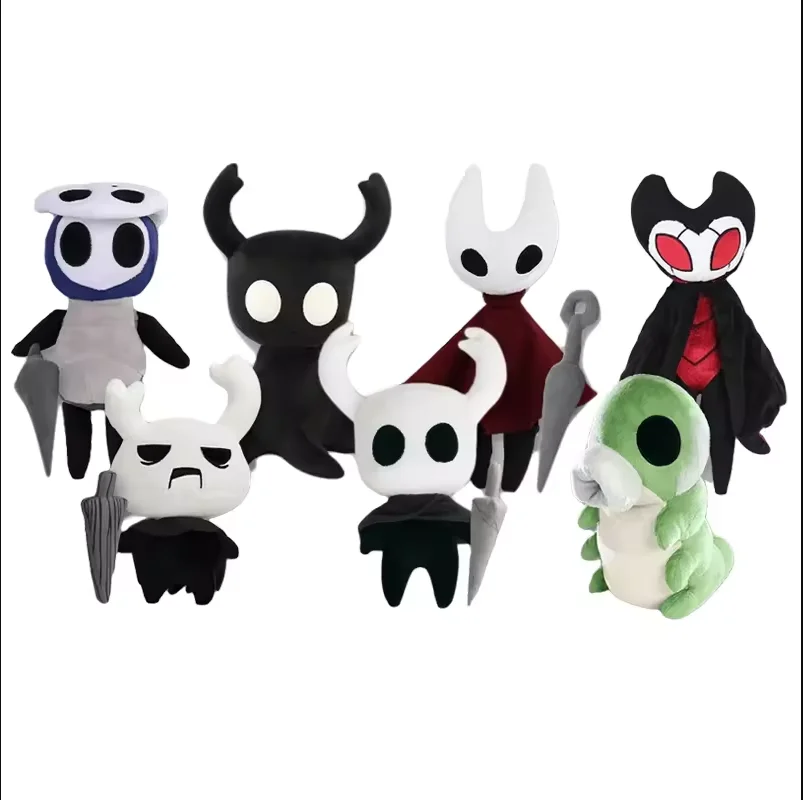 2026 --Hot Game Hollow Knight Ghost Plush Toys Kiwi Plush Stuffed Animals Doll Cosplay Doll Kids Toys For Children Birthday Gift