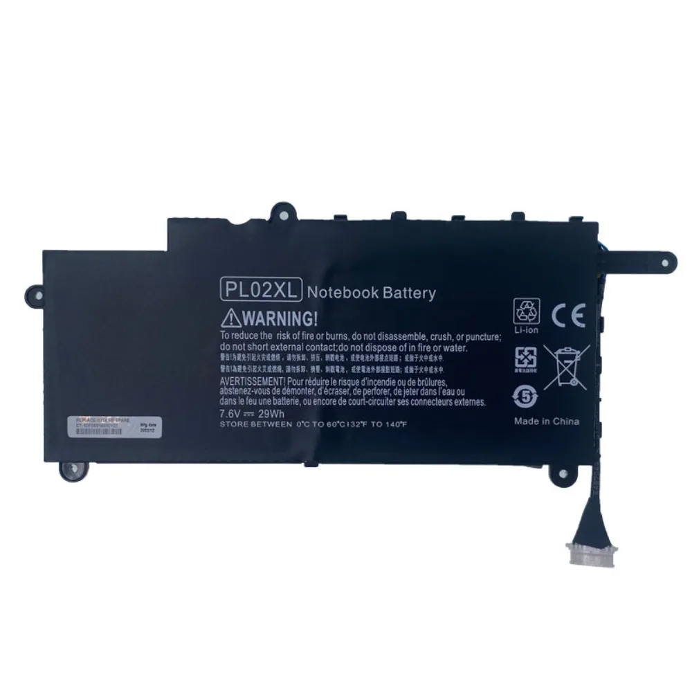 PL02XL Laptop Battery for Hp Pavilion X360 Series 751875-001 751681-421 751681-231 HSTNN-LB6B HSTNN-DB6B TPN-C115 Replacement