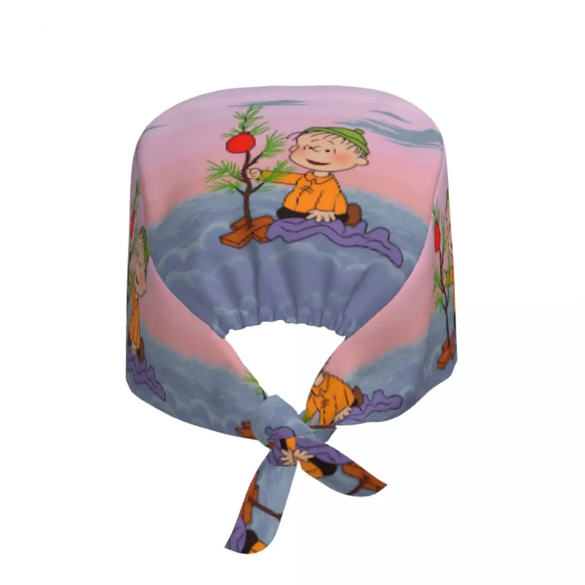 مخصص تشارلي براون عيد الميلاد تنظيف قبعة العمل بارد كبير رئيس يبتسم الوجه فرك قبعة العمليات الجراحية قبعة ممرضة الدعك قبعة ممرضة