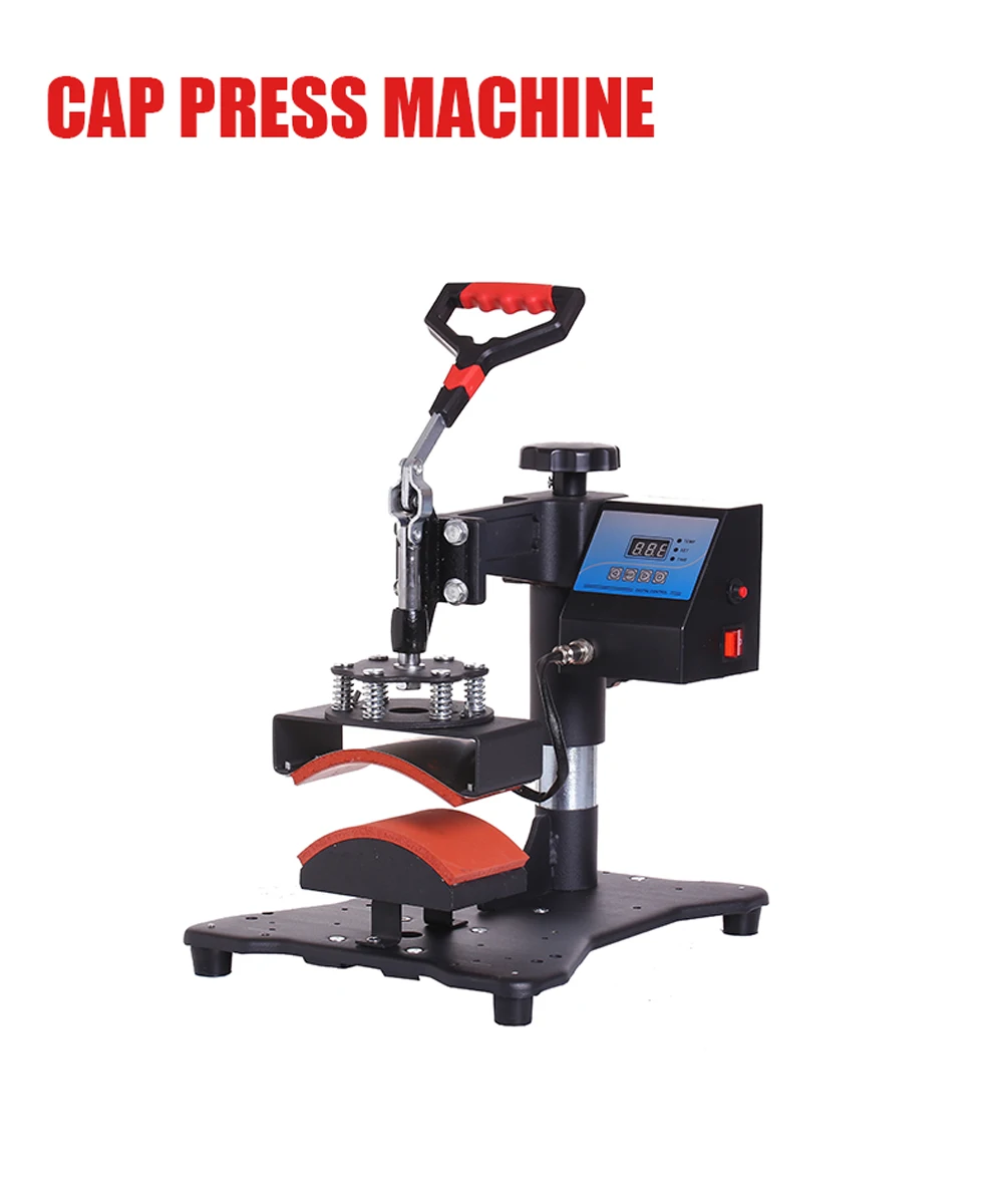 Cheap 30*38CM 6 in 1 Combo Heat Press Machine Sublimation Printer 2D Heat Transfer Machine for Cap Mug Plate Tshirts CE Approved