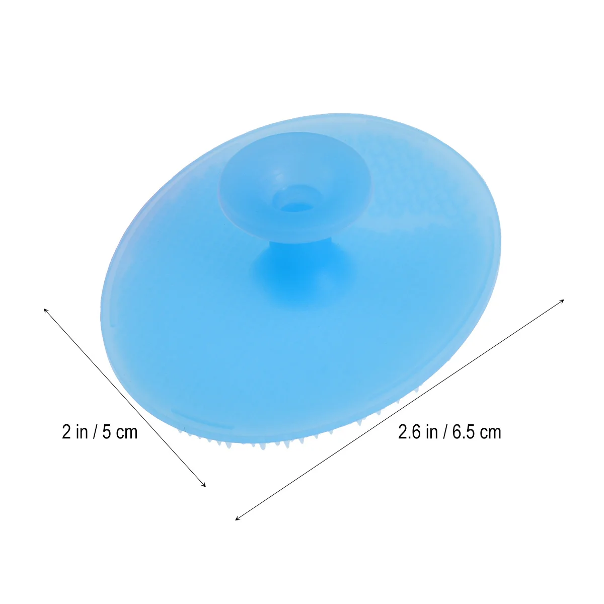 민감한 피부를위한 2pcs 실리콘 페이스 클렌저 스크러버 미끄럼 방지 핸들 항균 세척 도구 모든 피부 유형 페이셜 브러쉬