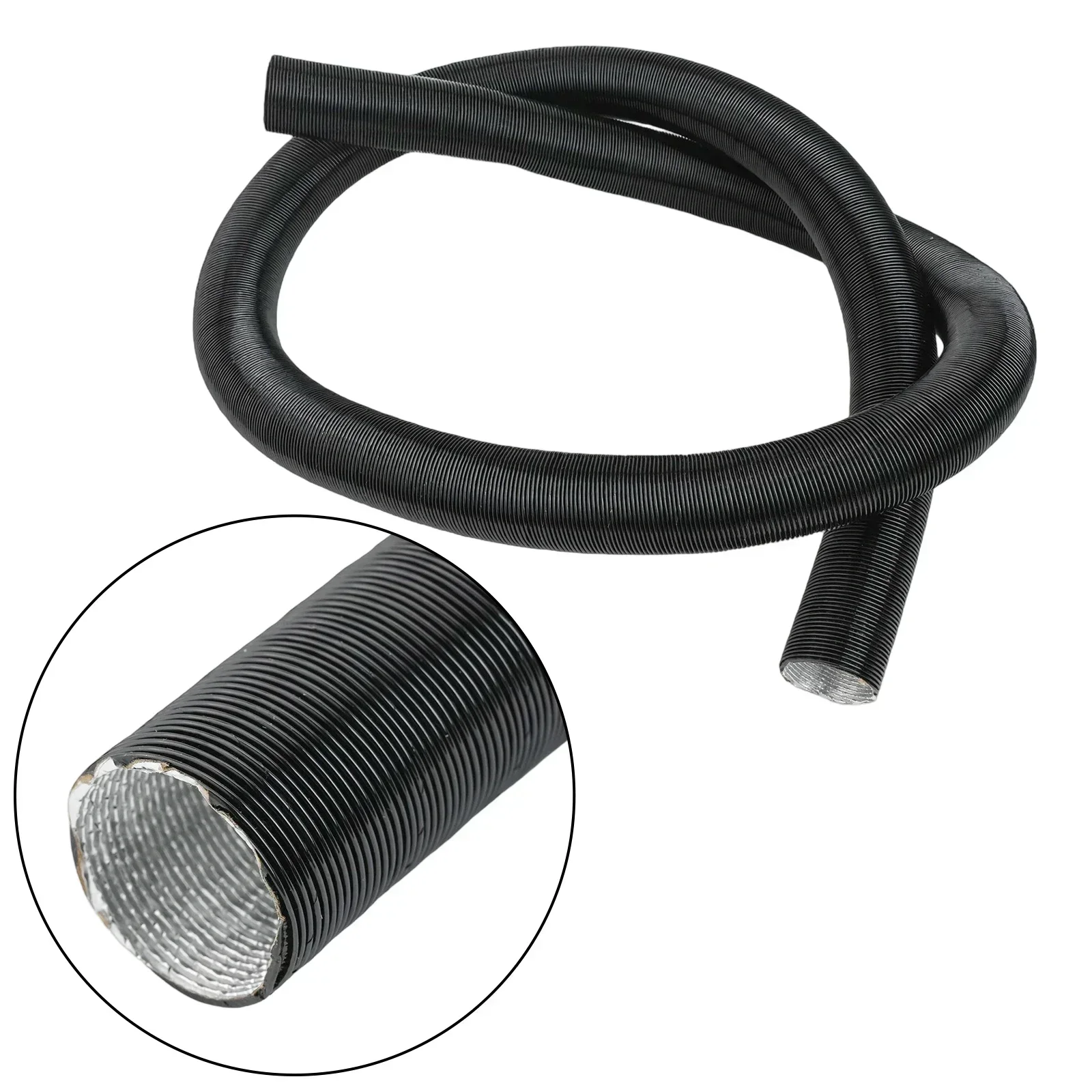 Aluminium Heating Duct For Vehicles Aluminium Foil Hose Domestic Heating Solutions Flame Retardant Automotive Heating Solutions