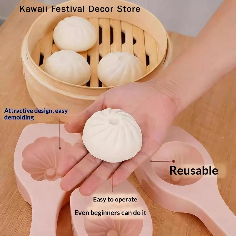 **Baking Mold Steamed Bread Mold Artifact Pasta Steamed Stuffed Bun Tool Steamed Stuffed Baozi Making Molds Kitchen Accessories
