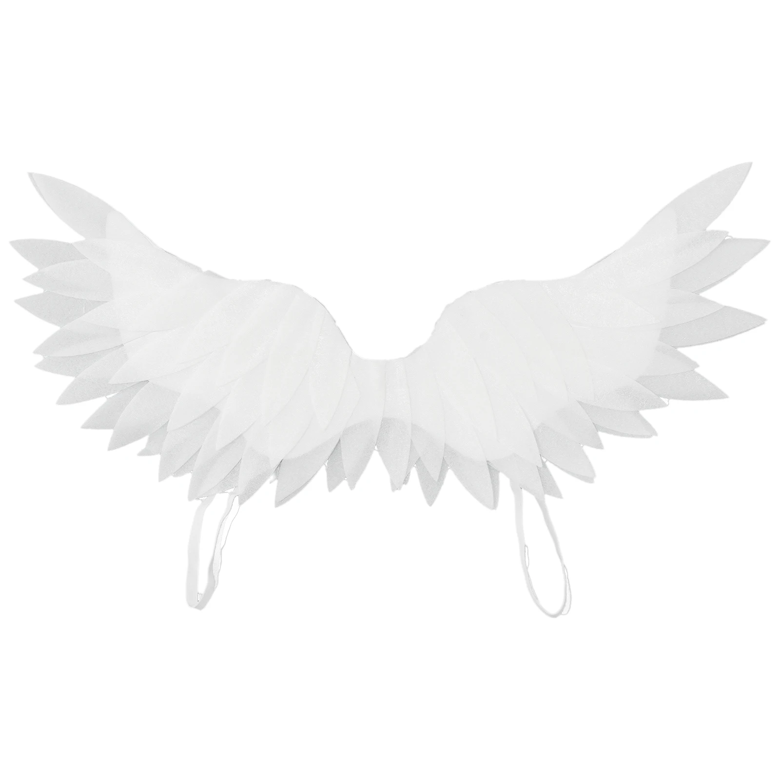Halloween Adults Foam Feather Angel Wings with Elastic Straps Halloween Cosplay Costume Accessories Photography Props 4